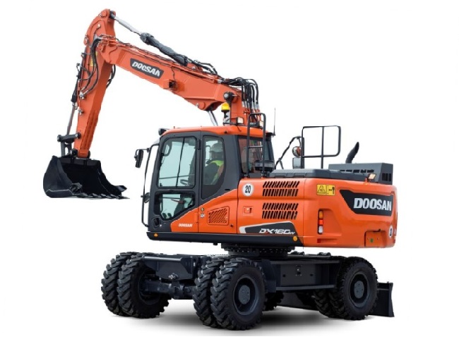 Колесный экскаватор DAEWOO-DOOSAN