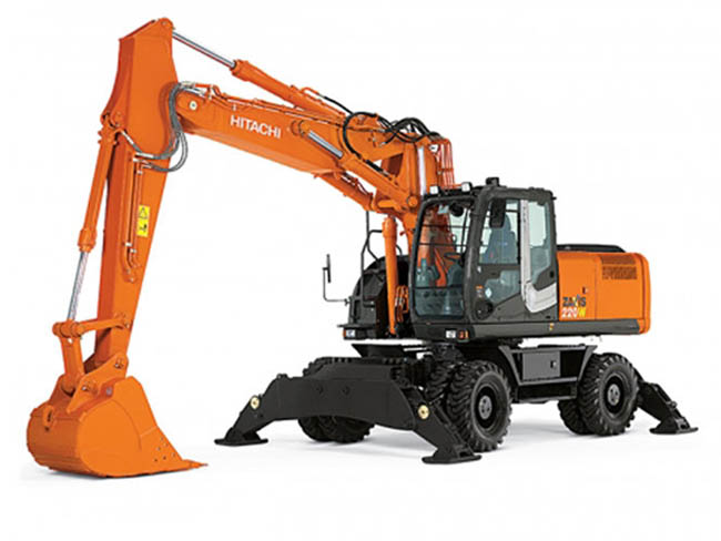 Колесный экскаватор HITACHI